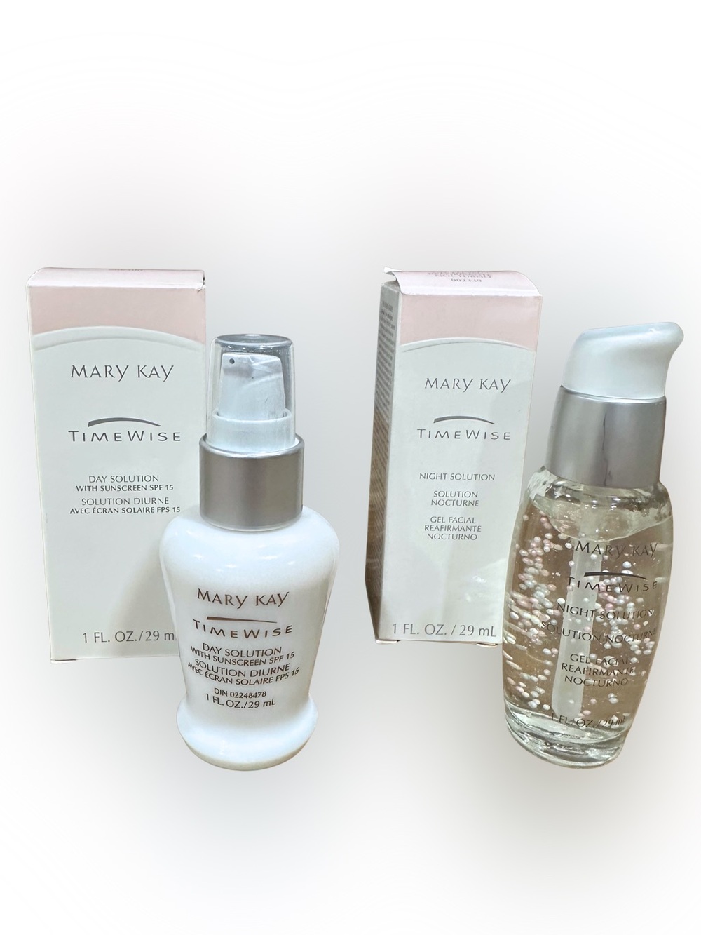 NEW Mary Kay Timewise Day and Night Solution Set SPF 15 806300 002339